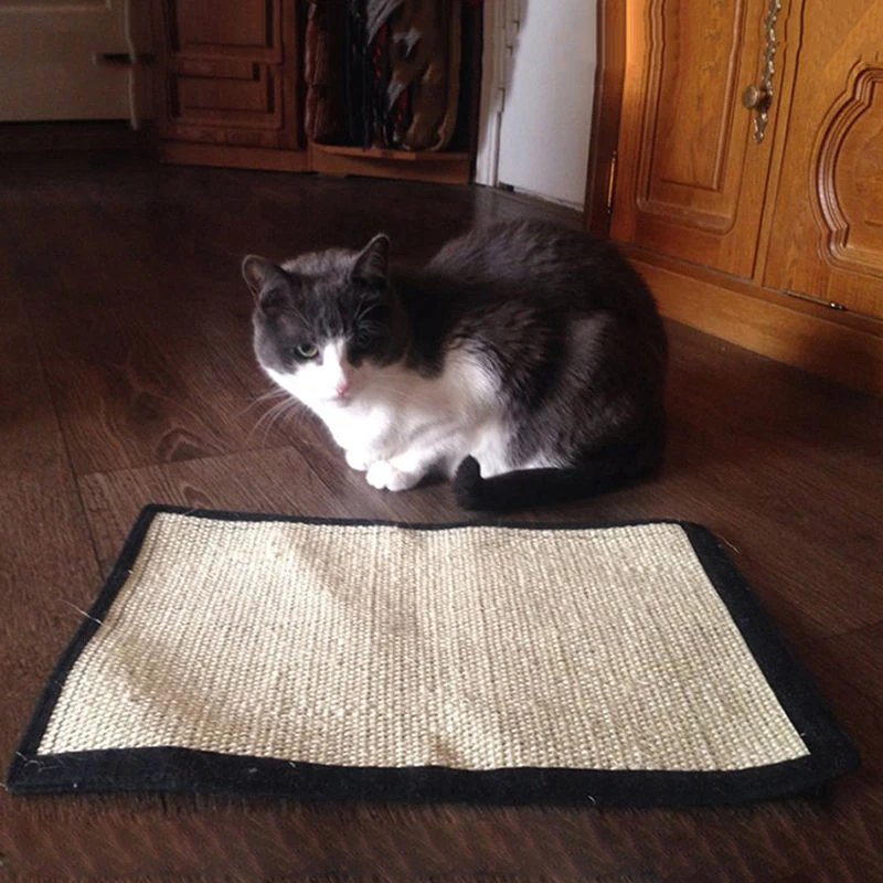 JX-LCLYL 40x30cm Durable Scratching Pad Mat for Pet Cat Board Bed Scratcher Post Pole Toy