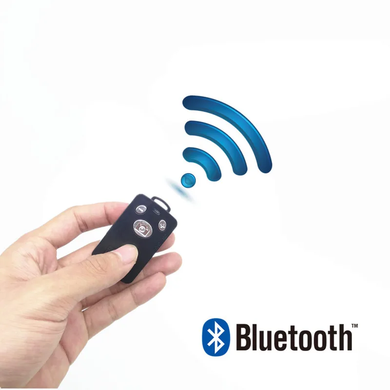 Bluetooth Compatible Remote Control Button Wireless Controller Self-Timer Camera Stick Shutter Release Phone Monopod for Phones