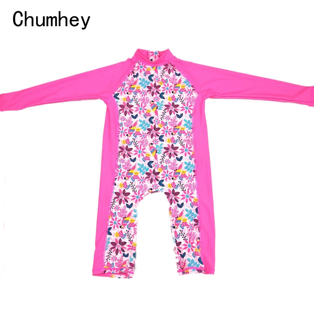 

Chumhey 3-4 Years Baby Girls Swimwear Toddler Kids One Piece Cute Bear Printed Swimming Suit Baby Clothing Kids Swimsuit
