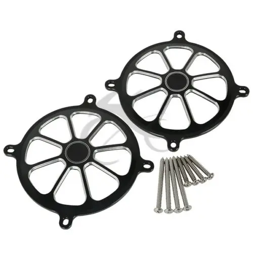 

TCMT Motorcycle Audio Fairing Mount Speaker Grill Cover For Harley Street Glide Touring Trike FL 1996-2013