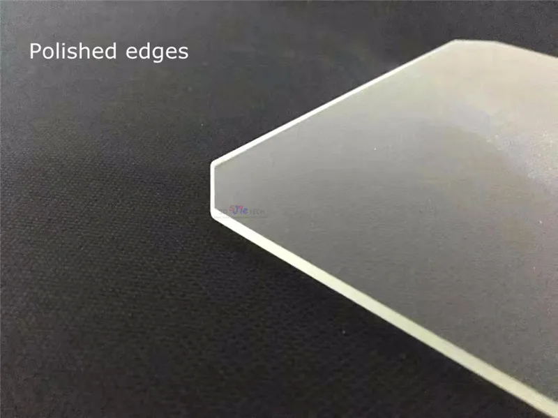 160x130x3mm Borosilicate Glass Plate Corner Cut for Monoprice MP Select Mini 3D Printer parts