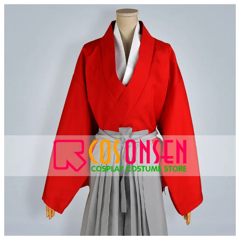 

COSPLAYONSEN Rurouni Kenshin Himura Kenshin Cosplay Costume All Size Custom Made