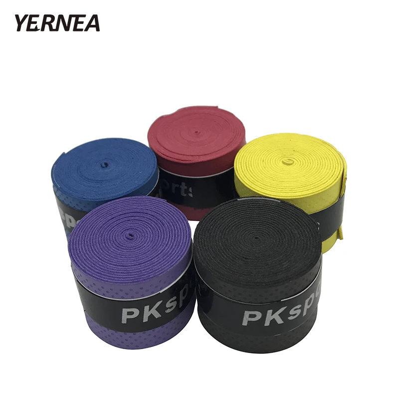 Yernea 5Pcs/Lot Fishing Rod Handle Strap Fishing Tennis Racket Grips Anti Slip Sweat Badminton Bandage Absorbed Wraps Tape