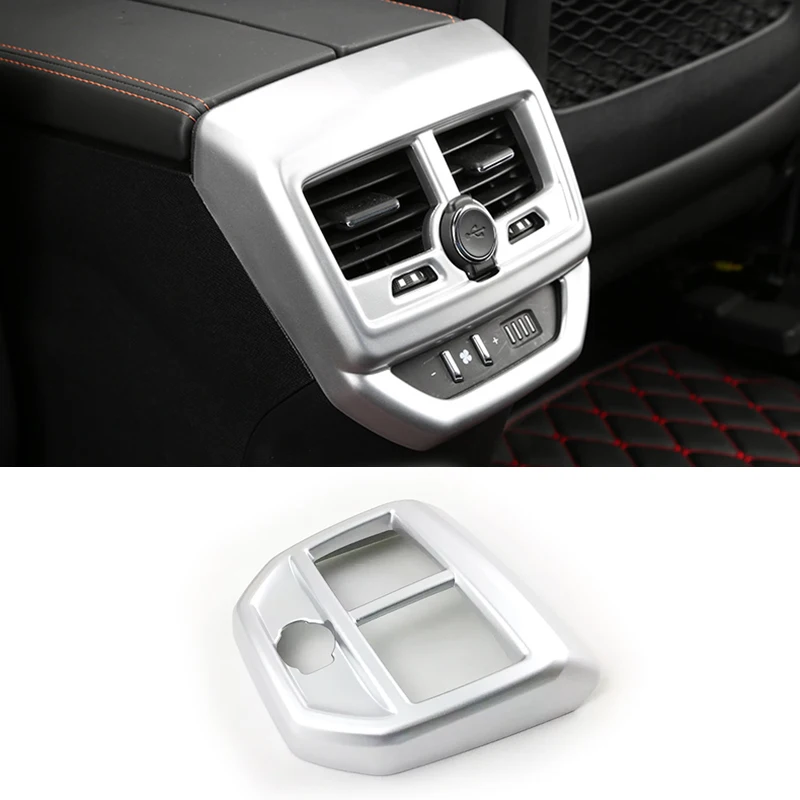 

For 2017 2018 Peugeot 3008 4008 5008 Accessories Car Styling ABS Rear Air Vent Outlet Decoration Trim Covers Sticker Styling