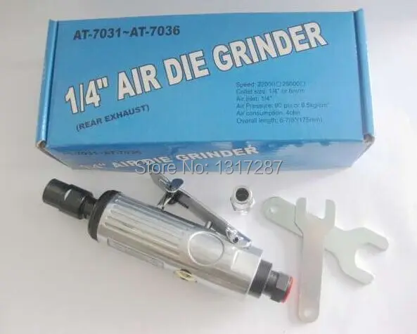 7032 bright polish air die grinder 6mm 3mm pneumatic grinding tool ( connector EU, Italy, Germany, America, Japan type)