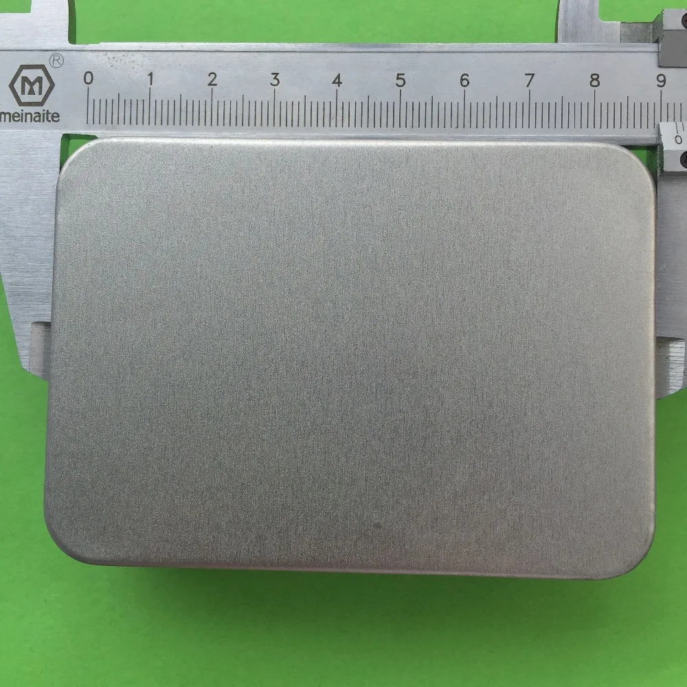 J274Y Small Iron Box 9*6.5*2.5cm Silver Color DIY Model Parts Rectangle Storage Box