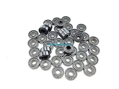 

20pcs Miniature Model Bearing Metal Shielded MR104ZZ 2Z 4x10x4mm 4mmx10mmx4mm