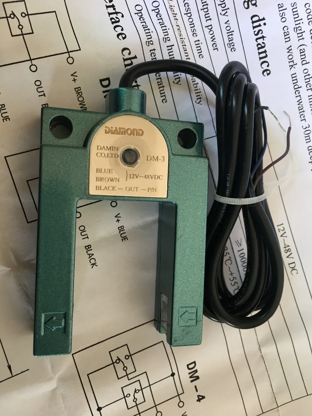 

Parts Guang electric switch Kang Liping ayer sensor DM-3 Photoelectric switch can replace DM-2 and DM-4