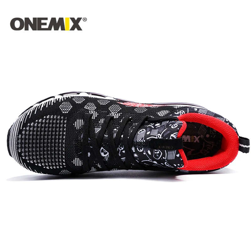 ONEMIX  New men Running Shoes Men\'s Cushion Sneaker Original Zapatos Elastic Women Jogging Shoes Trainers Sport Shoes women