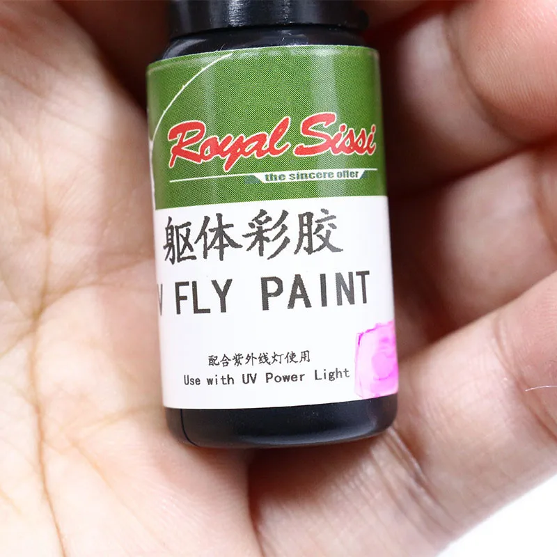 PERSUADER 1bottle professional colorful fly tying UV glue 6optional colors 10ml UV resin cure in seconds fly fishing accessories