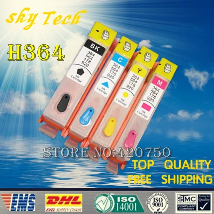 

Пустой пополняемый картридж подходит для HP 364XL, подходит для HP B8550/B8553/B8558/C6380/C6383/C5324/C5383 6000 6500 и т. Д. С чипом ARC