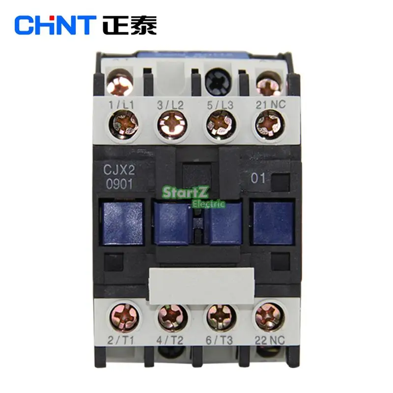 CHNT CJX2 0910 AC напряжение контактора 380V 220V 110V 36V 24V LC1D 09