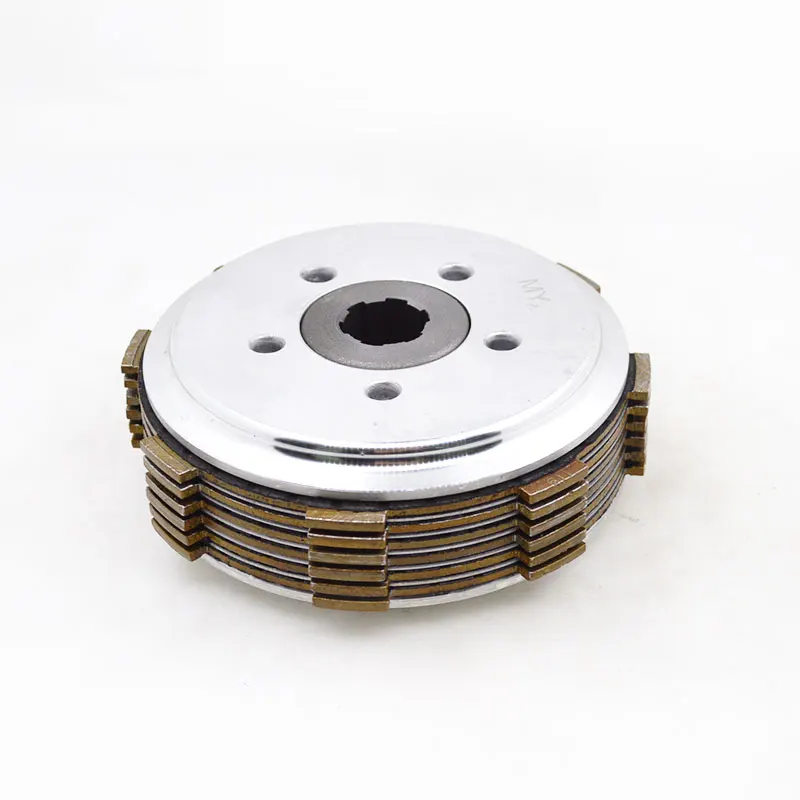 Motorcycle 5 Column Enhanced Clutch Parts Drum Hub Assembly With Widen Friction Pressure Plate For CG200 CG 200