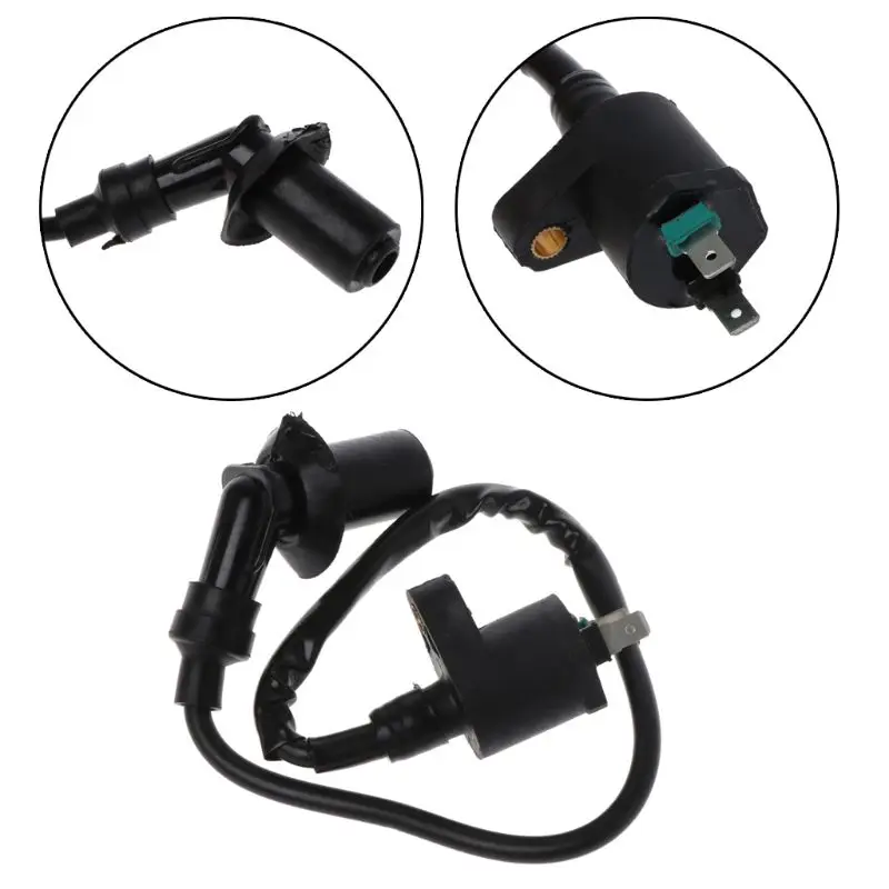 Motorcycle Ignition Coil Replacement Parts For TRX300 GY6 50cc 125cc 150cc Engine Motorcycle Dirt Bike Scooter Moped