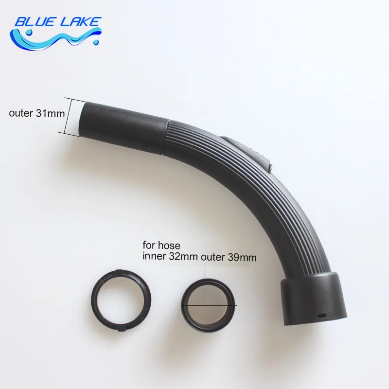 General vacuum cleaner hose handle/Holding pipe/Bend tube,Nozzle, For inner 32mm hose and brush, vacuum cleaner parts