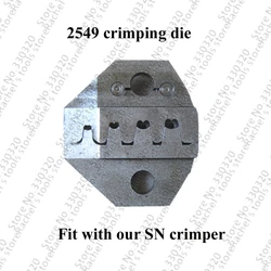 2549 crimping die for SN pin crimping tool 2.54mm 3.96mm 28-18awg XH2.54 Dupont Terminals and connectors