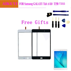 New Parts For Samsung Galaxy Tab A 8.0 T355 T350 SM-T355 SM-T350 Touch Screen Digitizer Sensor Glass Panel Tablet Replacement