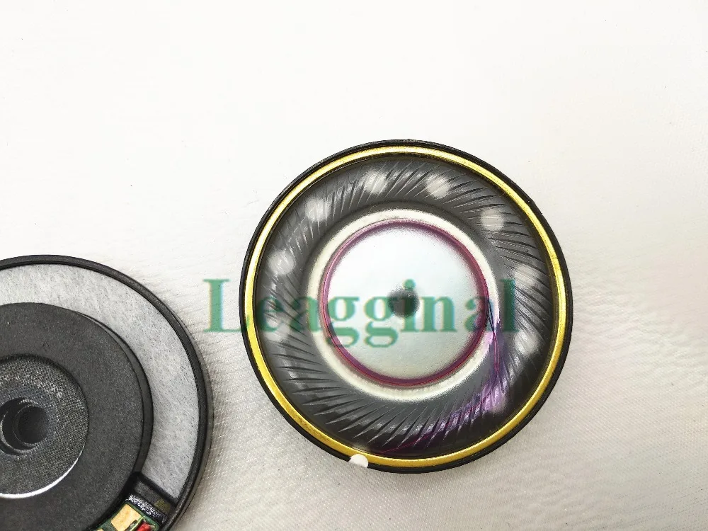 Unité de haut-parleur à trois diaphragmes, qualité sonore parfaite, accessoires de casque, 40mm, 2 pièces