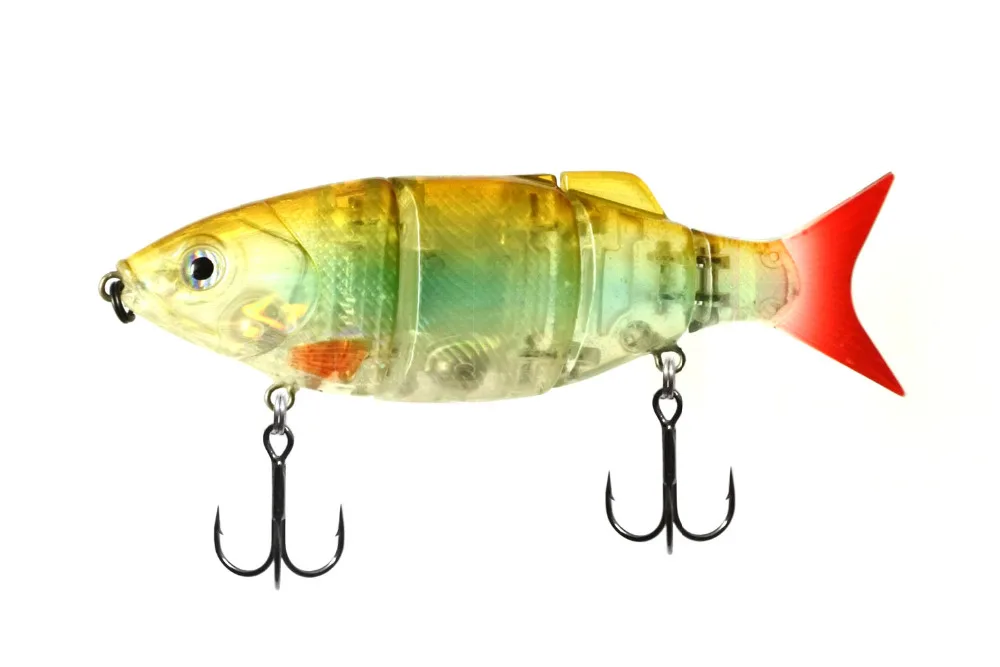 

BassLegend Jointed Lure Swimbait Pike Bass Bait Sinking Minnow Crankbait 110mm 26g