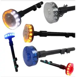 Motorcycle Led warning Light,12Leds,Scalable 90cm,Police Bike strobe bar light,motorbike Led emergency lights,waterproof