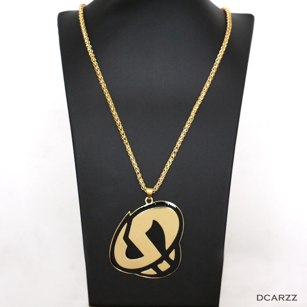 Metal Chain Long Necklace Men Hiphop Punk Fashion Game Cosplay Costume Halloween Jewelry image 2