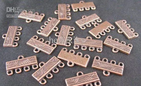 

720Pcs Antiqued copper board 4-to-1 links A99C