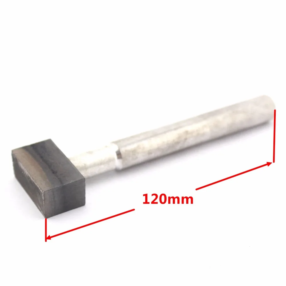 Sintered Diamond Grinding Disc Wheel Stone Dresser Tool Dressing Bench Grinder with a knurled handle for secure grip