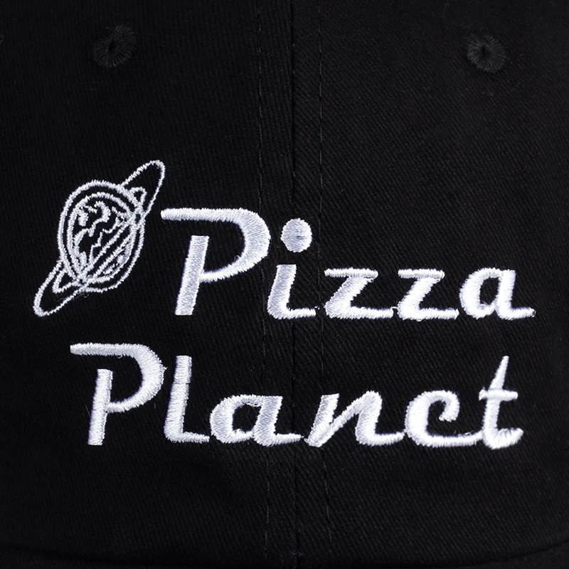 Brand New Pizza Planet Hat Baseball Cap Embroidery Dad Hat Summer Sun Pizza Cotton Snapback Hip Hop Sport Cap pokemon bone