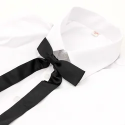 VEEKTIE 1 Piece Fashion Brand Women Bowtie Girls Butterfly School Streamer Wedding Uniform Shirt Accessories Knot Ribbon