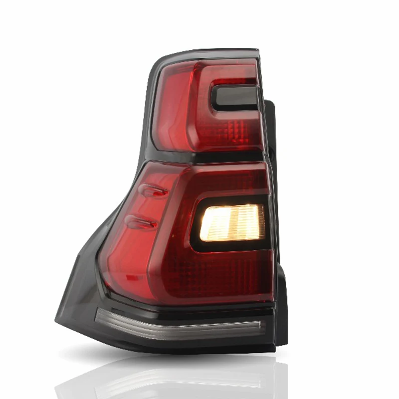 Car Styling for Car Assembly light for Land Cruiser Prado Taillight 2010-2016 for Prado LED Tail lamp with moving turn signal