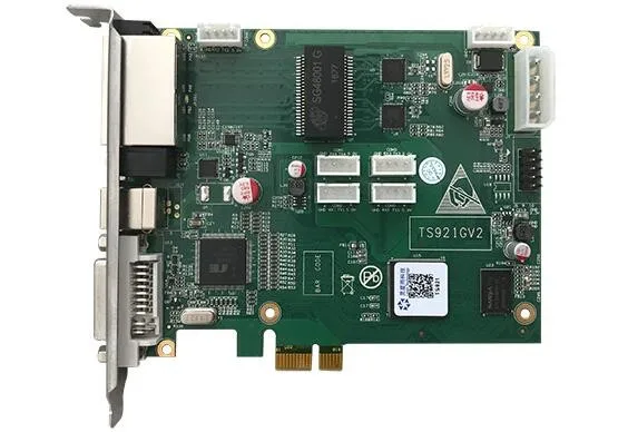 Linsn Sender TS921 Unterstützt 4K-Videoquelleneingang Kapazität 1,3 Millionen Pixel, 2 Netzwerkanschlüsse