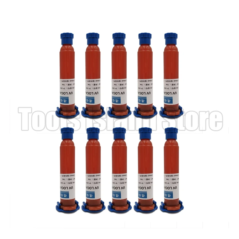 10pcs/lot 10g TP-2500 LOCA UV glue liquid optical clear adhesive tp 2500 uv glue tp2500 for touch screen samsung galaxy iPhone