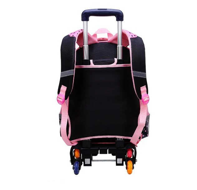 Children School Rolling backpacks bag for kids wheeled backpack bag for Girls school Trolley bags kids School backpack On wheels