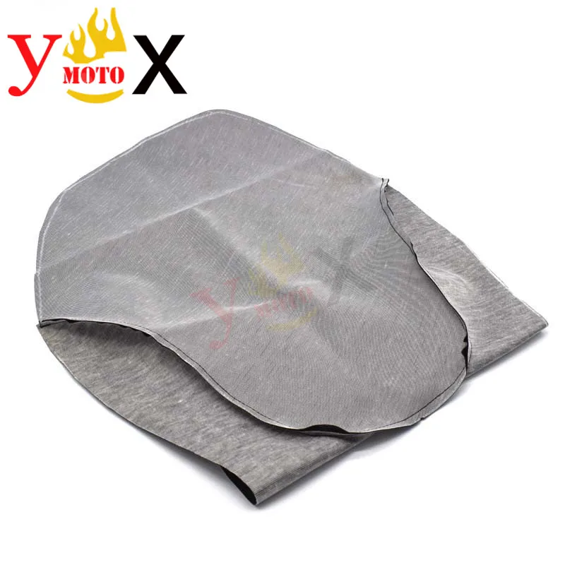 Black PU Leather Off Road Dirt Bike Motorcycle Seat Cover Cushion Waterproof For Yamaha Tricker XG250 XG 250