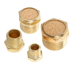 5Pc Pneumatic Air Breather Vent Muffler 1/8