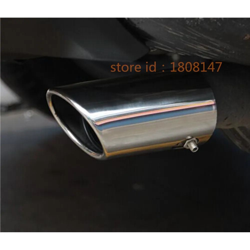 

For Toyota RAV4 2009 2010 2011 2012 Car Cover Styling Muffler End Tail Pipe Dedicate Stainless Steel Exhaust Tip Outlet 1pcs