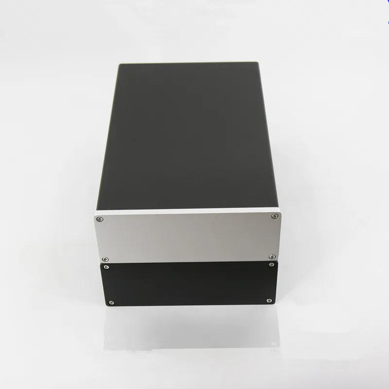 BZ1707 Chassi amplificador de potência DIY de alumínio completo Gabinete PSU Caixa de pré-amplificador HIFI Caixa DAC