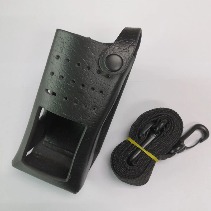 Leather Case Holster Holder For DEP550 XPR3300 XPR3500 Walkie Talkie