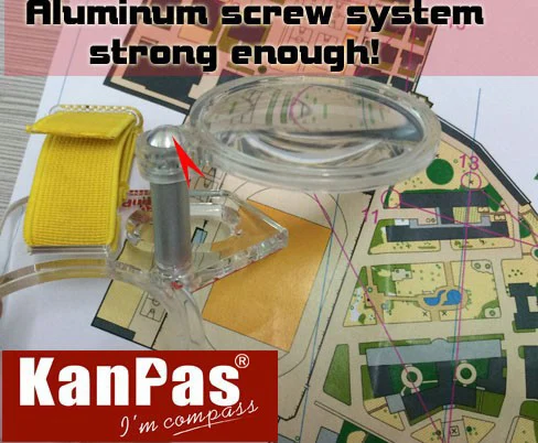 KANPAS orienteering compass magnifier lens for map,L-49 from orienteering equipment &orienteering products maker