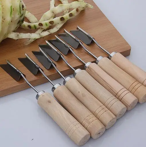 300 pcs Stainless Steel Pineapple Cutter Slicer Cut Pineapple Eye Seed Remover High Quality Kitchen Tools Gadget Accessories