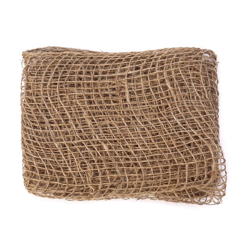 

New Arrival Newborn Jute Backdrop Blanket Baby Photography Prop Chunky Burlap Layer Net APR28-A