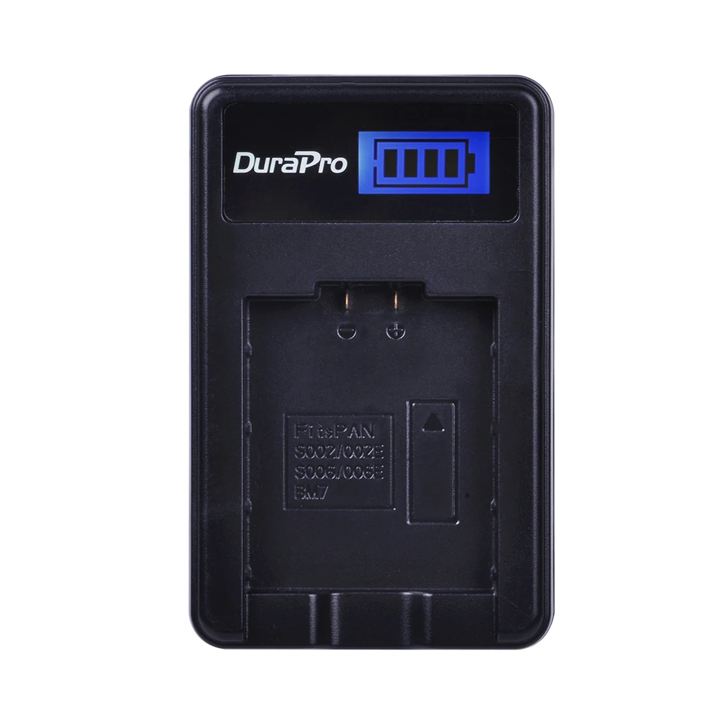 파나소닉 DMC FZ7 FZ8 FZ18 FZ28 FZ30 FZ35 FZ38 용 3pc CGA-S006 CGA S006 DMW BMA7 리튬 이온 배터리 + LCD 배터리 충전기