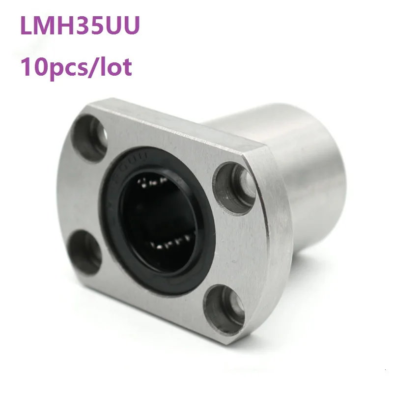 

10pcs/lot LMH35UU LMH35 Flange Linear Bearing CNC Linear Bushing for 3D printer parts Rods