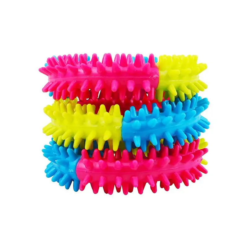 New Antistress Spiky Sensory Tactile Ring Children Autism Therapy Massage Bracelet Fidget Toy For Adults Relieves Stress Anxiety