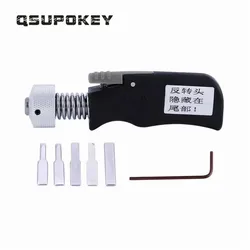 Discount High Quality HUK Plug Spinner Black and Orange one Locksmith Tools