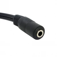 3.5 مللي متر 3.5 مللي متر 1/8 ستيريو الإناث مقبس صغير إلى 2 ذكر RCA محول القابس الصوت Y نوع كابل ستيريو 3.5