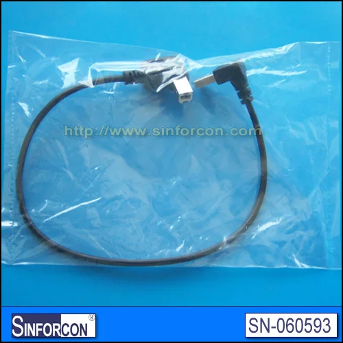 Usb aオスusb bオスアングルusb l形状usbプリンタスキャナケーブル