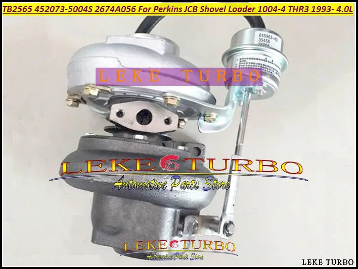 Free Ship TB2565 452073 2674A056 452073-5004S Turbo For Perkins For JCB Shovel Loader Power Units Various 1004-4 THR3 1993- 4.0L