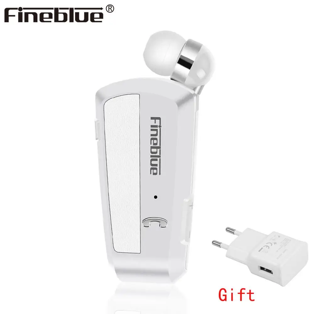Новейшая беспроводная деловая Bluetooth-гарнитура Fineblue F990, спортивные наушники с телескопическим зажимом, стереонаушники с вибрацией