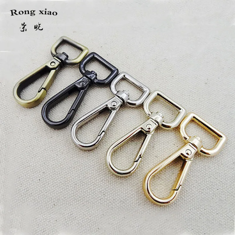 50 pcs 50 x20mm Swivel Snap hook lobster claw clasp Bag hardware Accessories